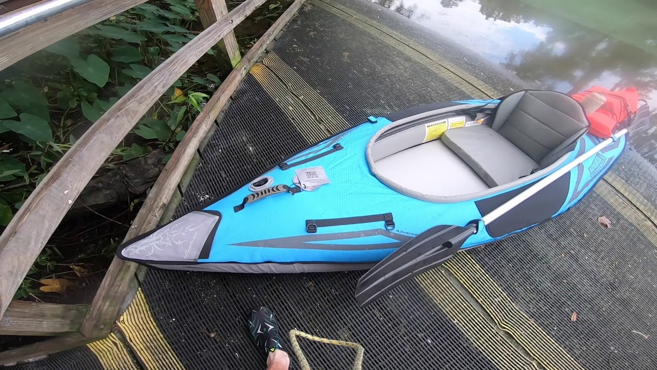 Advanced Elements Inflatable Kayak test drive