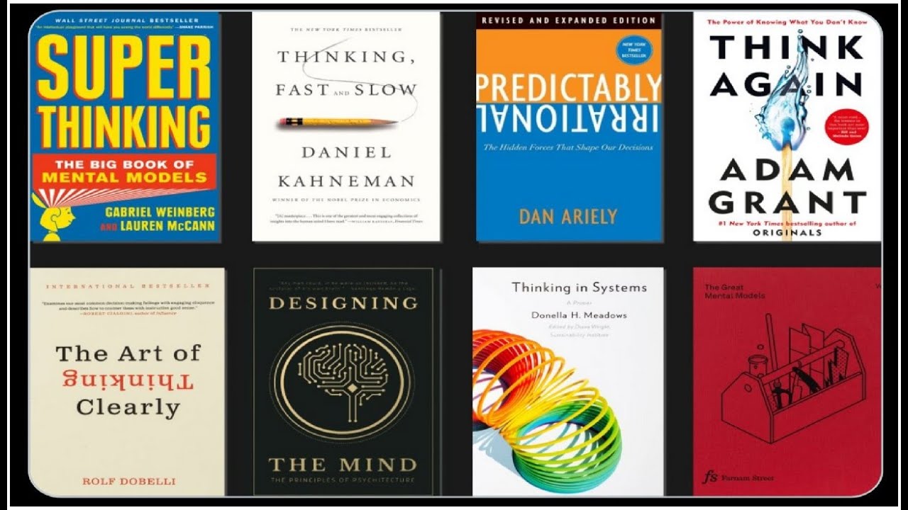 8 Books That Will Sharpen Your Thinking 💥❤️