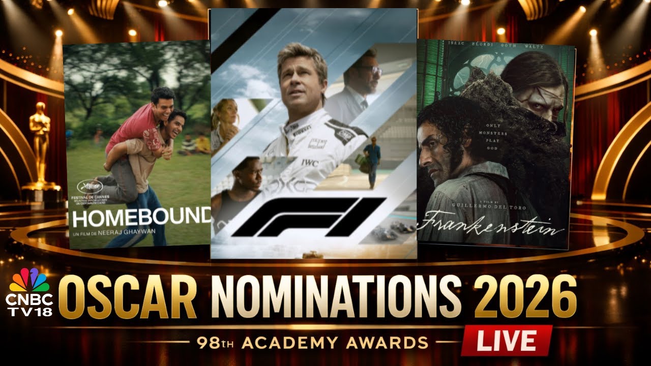 Oscars 2026 Nominations LIVE: 98th Academy Awards Nominations | Homebound | Brad Pitt F1 | N18G