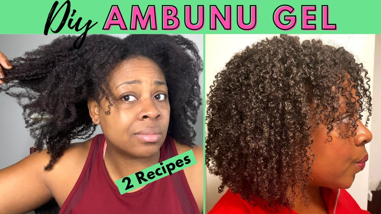Ambunu Gel for Hair Growth| Ambunu and Flaxseed Gel vs. Creamy Ambunu Leave In Conditioner