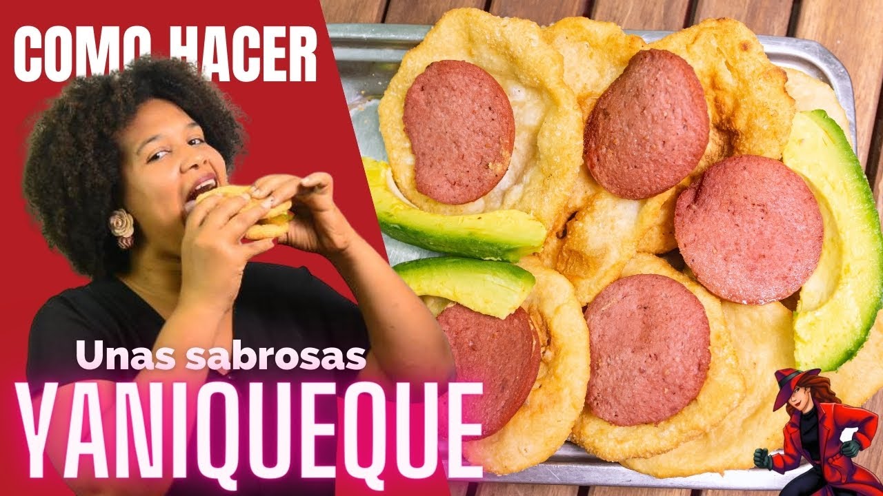 Como hacer Ricas 𝗬𝗔𝗡𝗜𝗤𝗨𝗘𝗤𝗨𝗘𝗦 Dominicanas o La hojaldra colombiana.