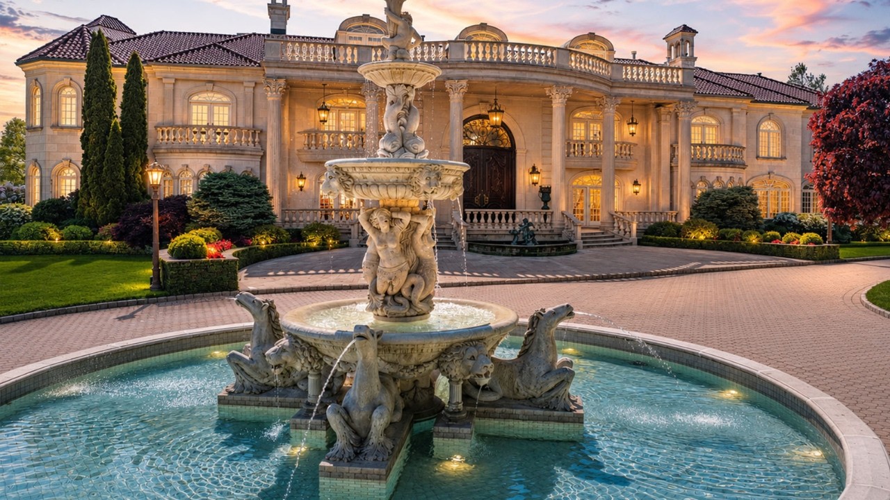 New Jersey Life Style of the RICH PART 35 - $6.95 Million Luxurious Cedar Grove, NJ
