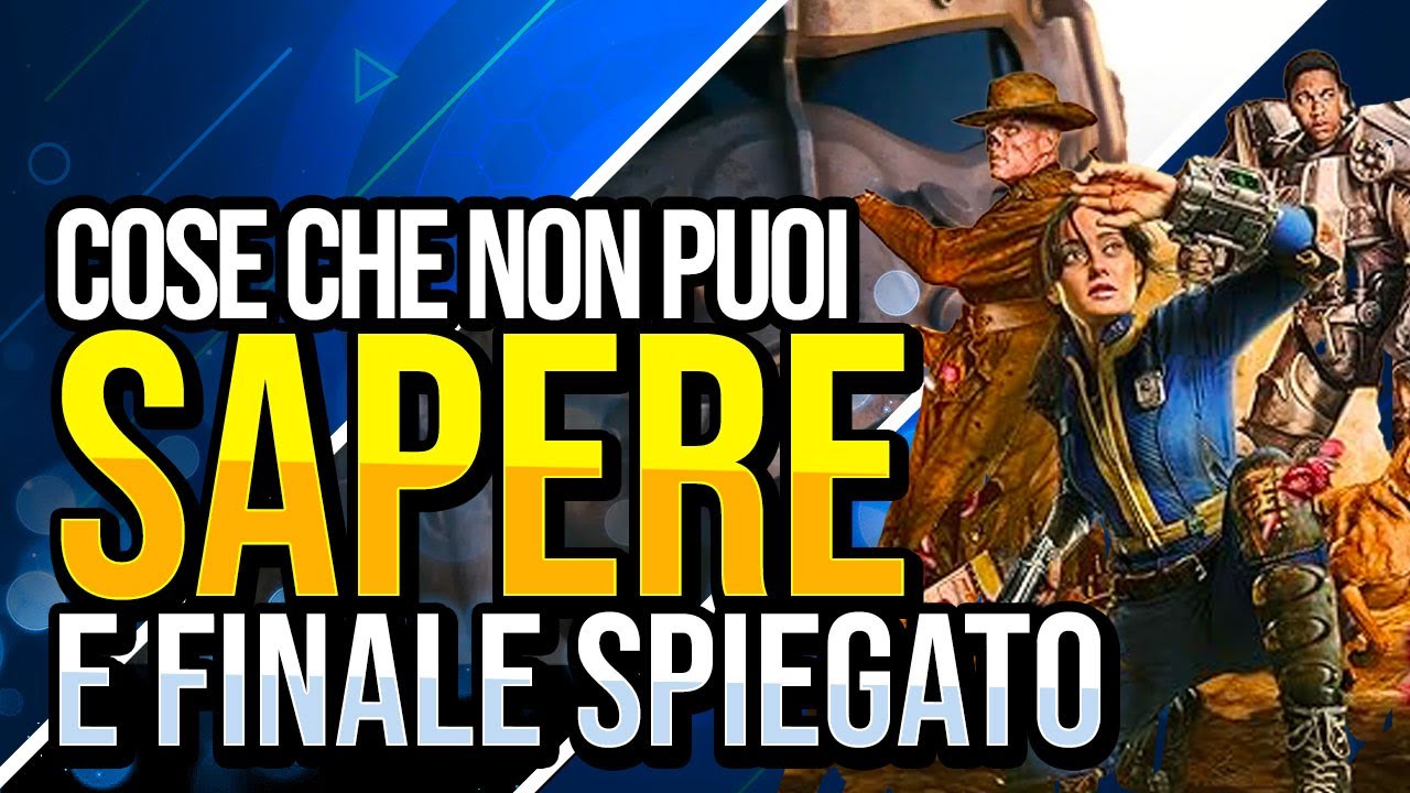 COSE che NON PUOI CONOSCERE di FALLOUT e FINALE SPIEGATO 👍