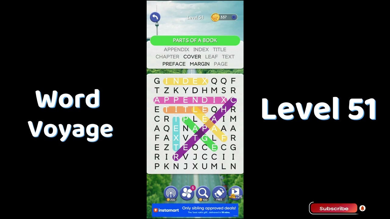 🎮 Word Voyage Level 51 Answers | Relaxing Word Puzzle Adventure 🌍 | Go Answer