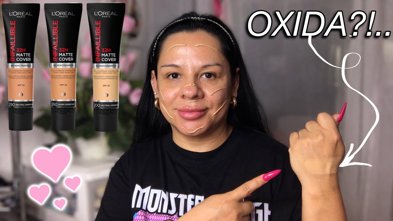 INFALLIBLE LOREAL COVER MATTE BASE 🌸 FOUNDATION