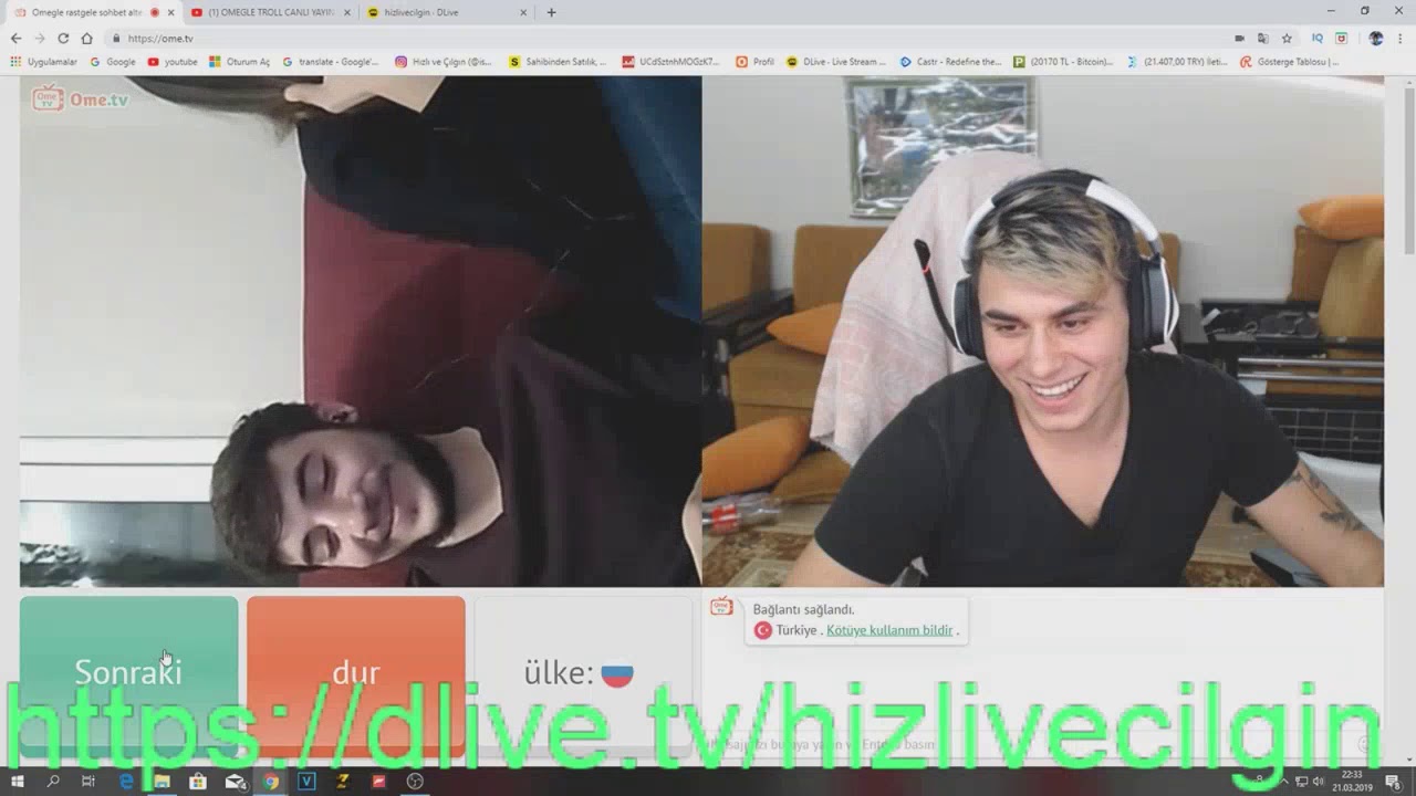 HIZLI VE &Ccedil;ILGIN OMEGLE    