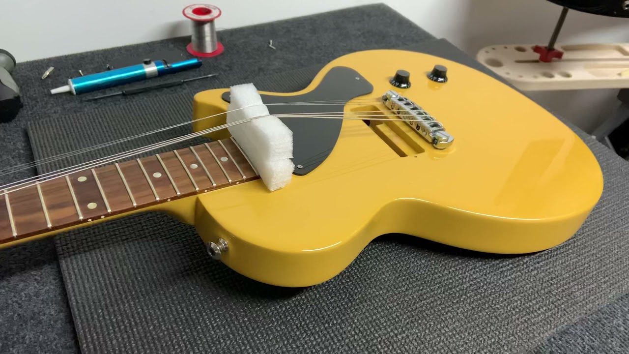 Instalación de un DiMarzio Fantom P90.