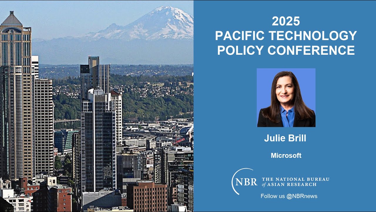 2025 Pacific Technology Policy Conference: Fireside Chat with Julie Brill