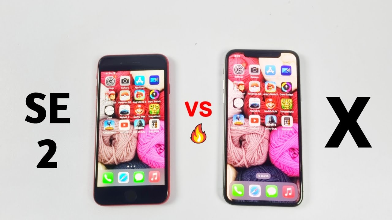 iPhone SE 2 Vs iPhone X in 2023 - Speed Test! iOS 16.6.1