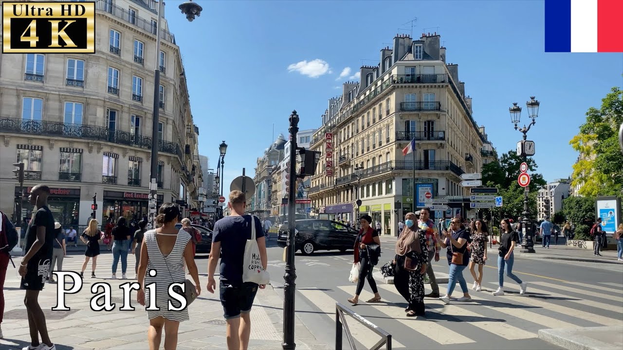 🇫🇷【June 1st】Paris Summer Walk - Rivoli Street -【4K 60fps】