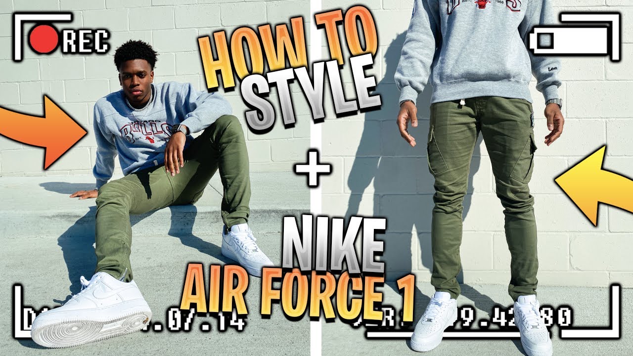 HOW TO STYLE NIKE AIR FORCE 1'S IN 2022 | NIKE AIR FORCE 1 LOOKBOOK