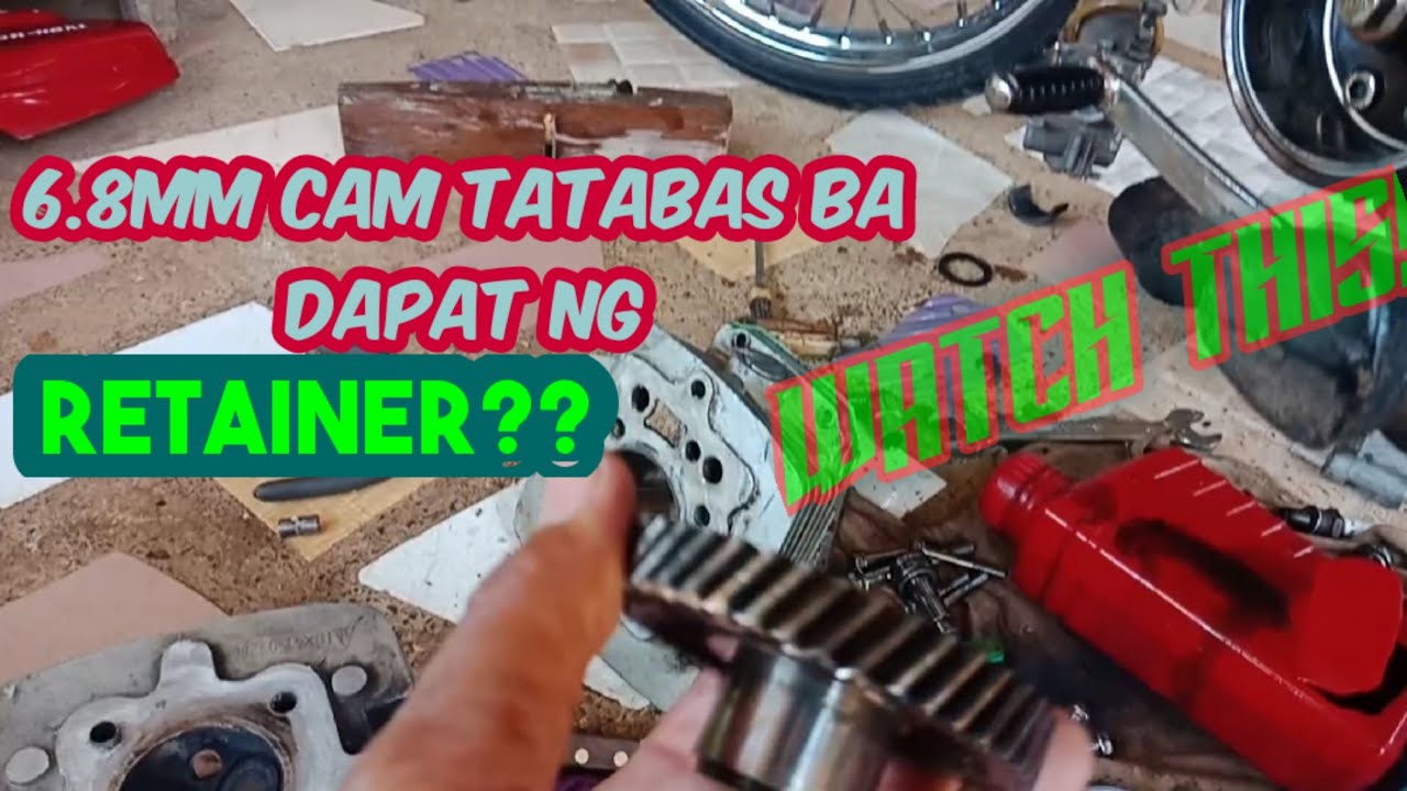 6.8mm CAM/KAILANGAN BANG MAG TABAS NG RETAINER??