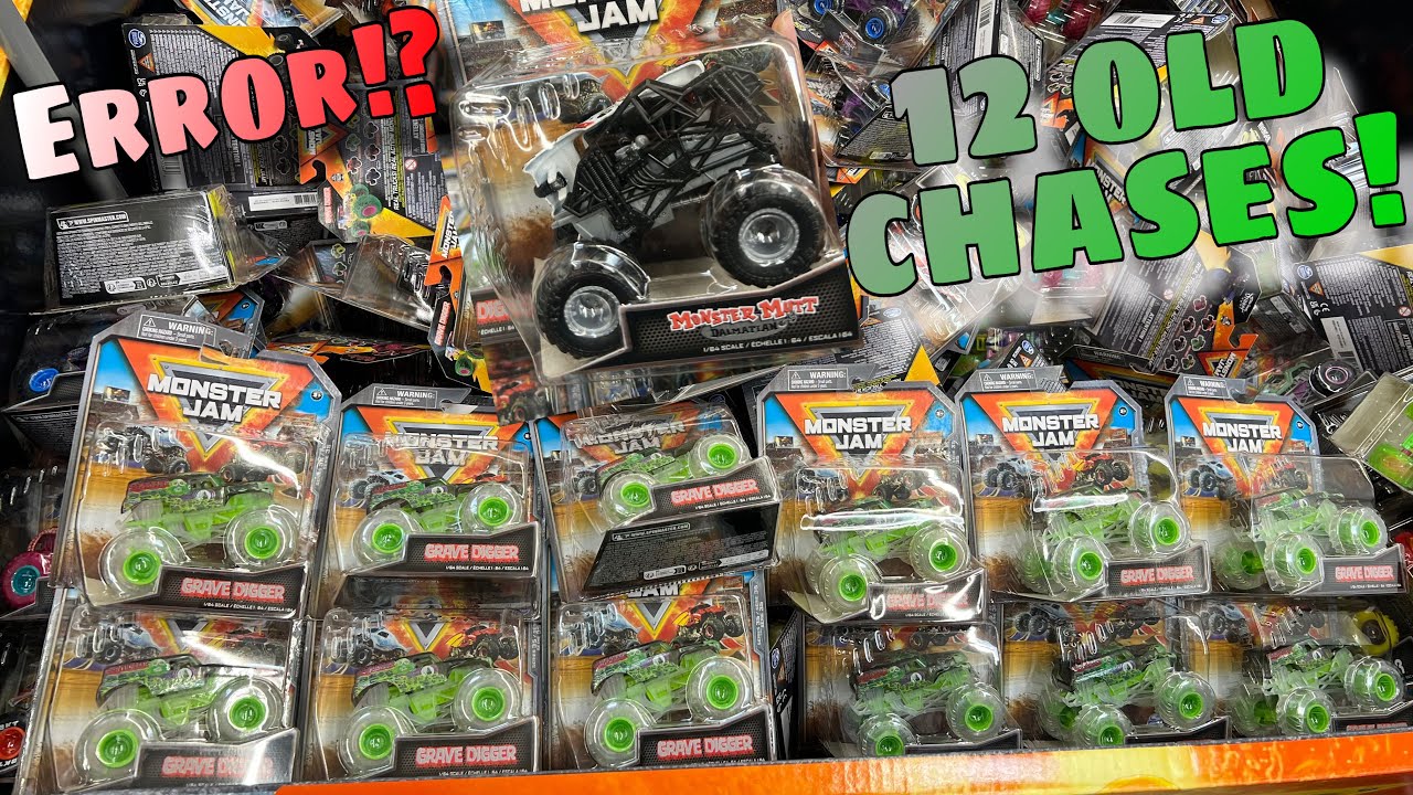 Я НАШЁЛ 12 СТАРЫХ ЛИТОВЫХ ФИГУРЫ Monster Jam из 35-й серии! НОВЫЕ наборы «Чёрная пятница» и много...