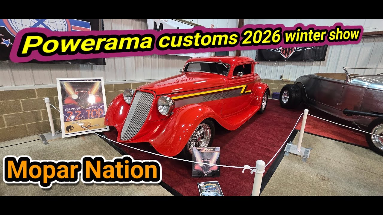 Powerama customs 2026 winter show.  Xenia Ohio