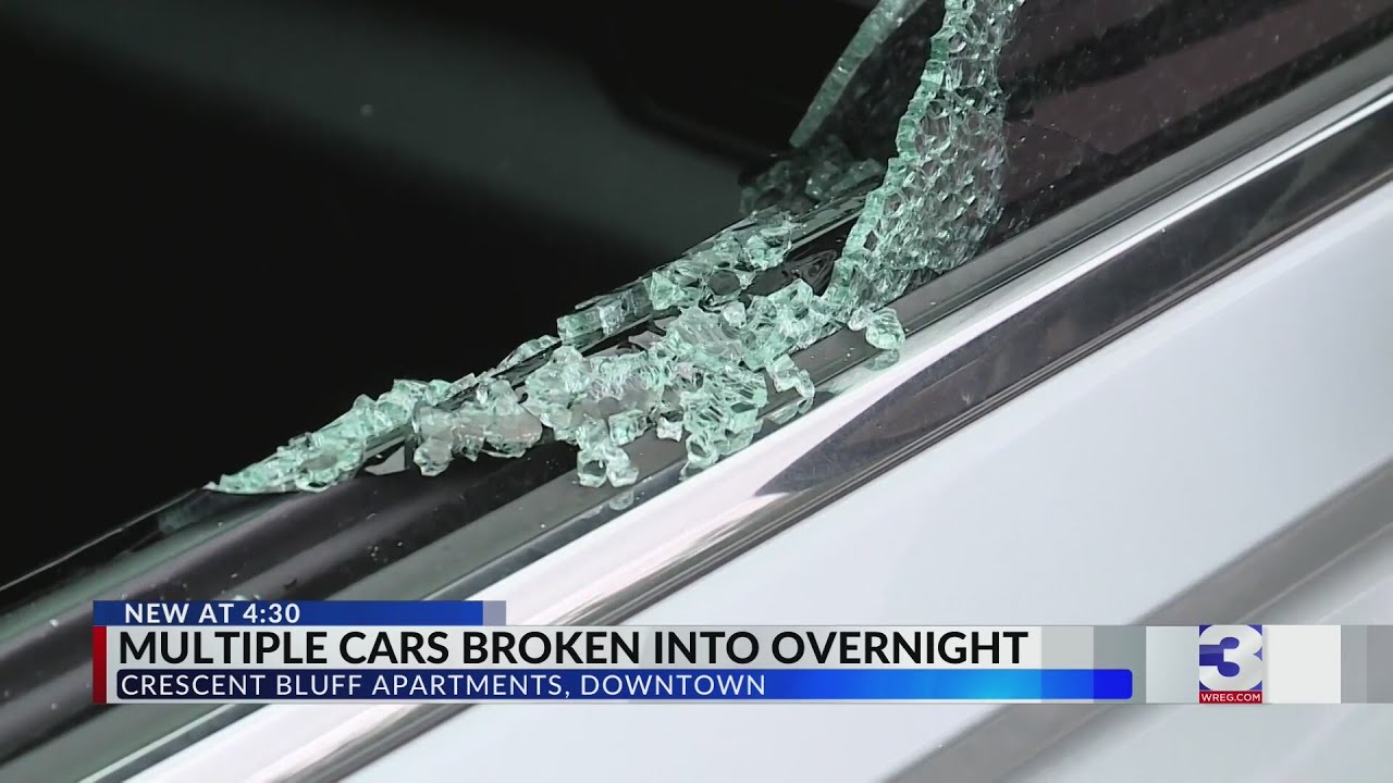 Cars broken into at downtown apartments