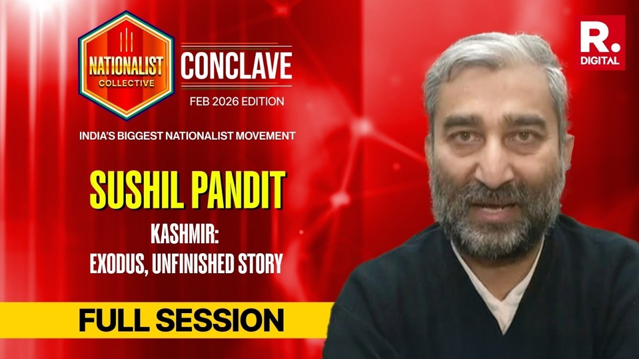 Nationalist Collective Conclave: Activist Sushil Pandit On Kashmir Exodus & Unfinished Story