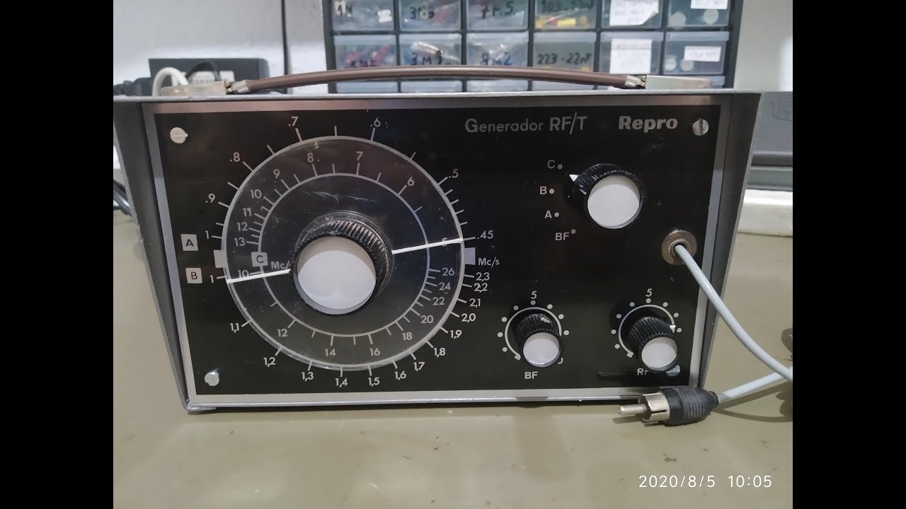 GENERADOR BF+RF - OSCILADOR MODULADO-AFHA-REPRO-RF/T