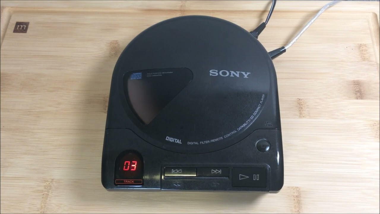 Sony Discman D-160 (1988) - Sound Test
