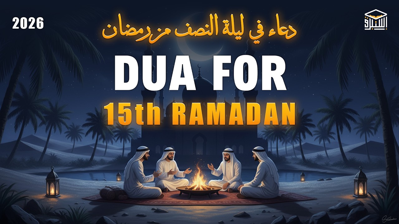 MOST BEAUTIFUL Dua For Mid Ramadan 2026 🌙 | 15th Ramadan | Don't Miss This Blessing | Istabraq TV