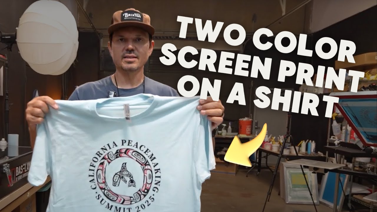 Two-Color Screen Printing Process | Free Print Advice