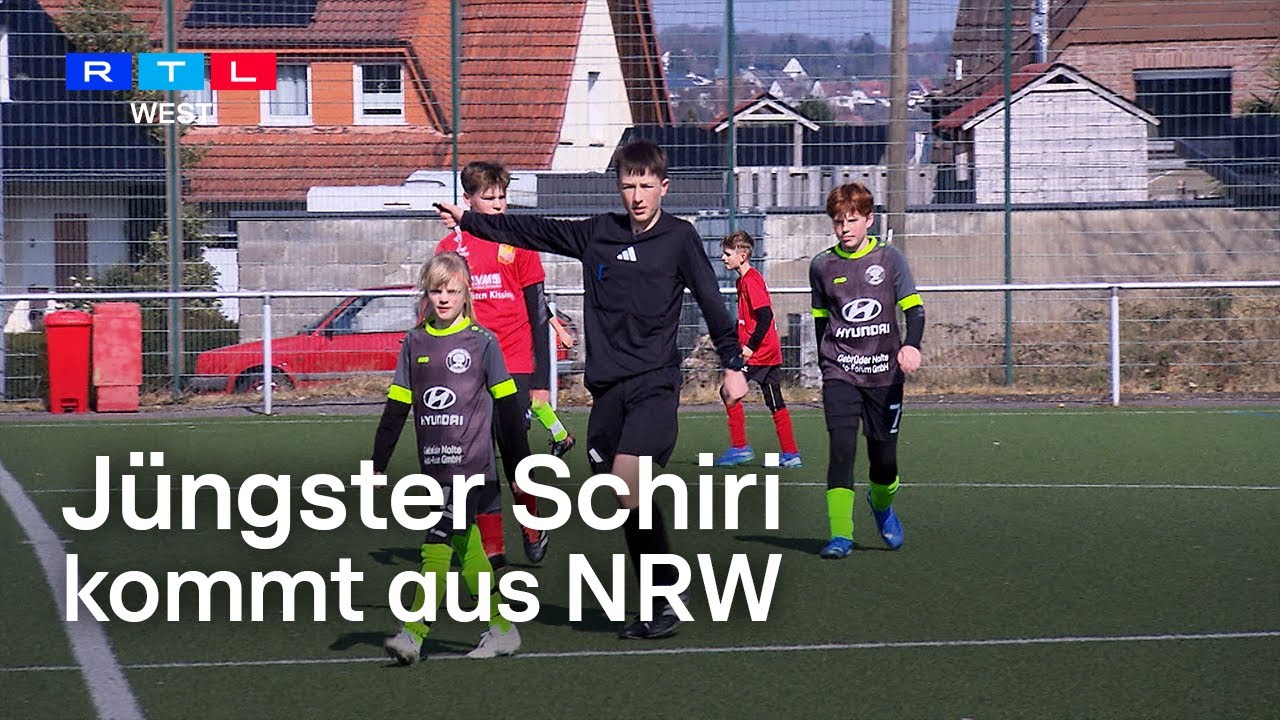 Jüngster Schiri kommt aus NRW I RTL WEST