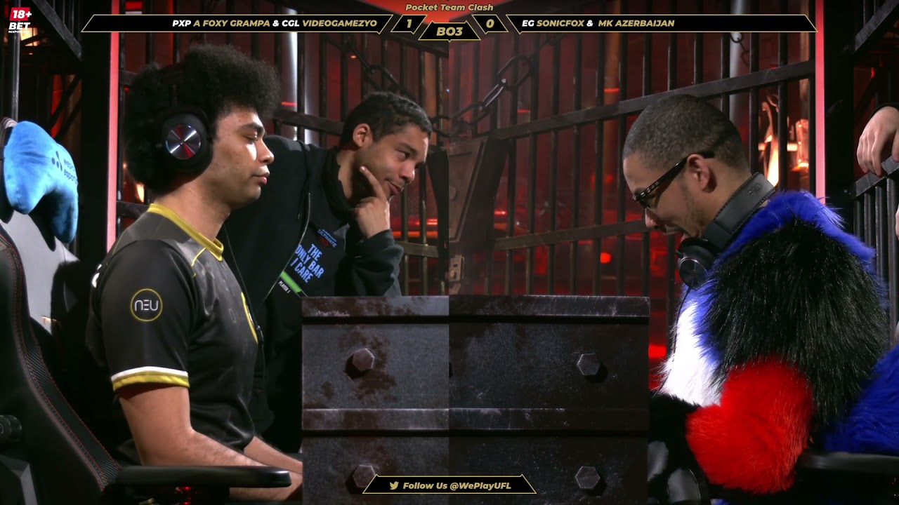 A F0xy Grampa & VideoGamezYo vs SonicFox & MK Azerbaijan | WePlay WUFL Showmatch