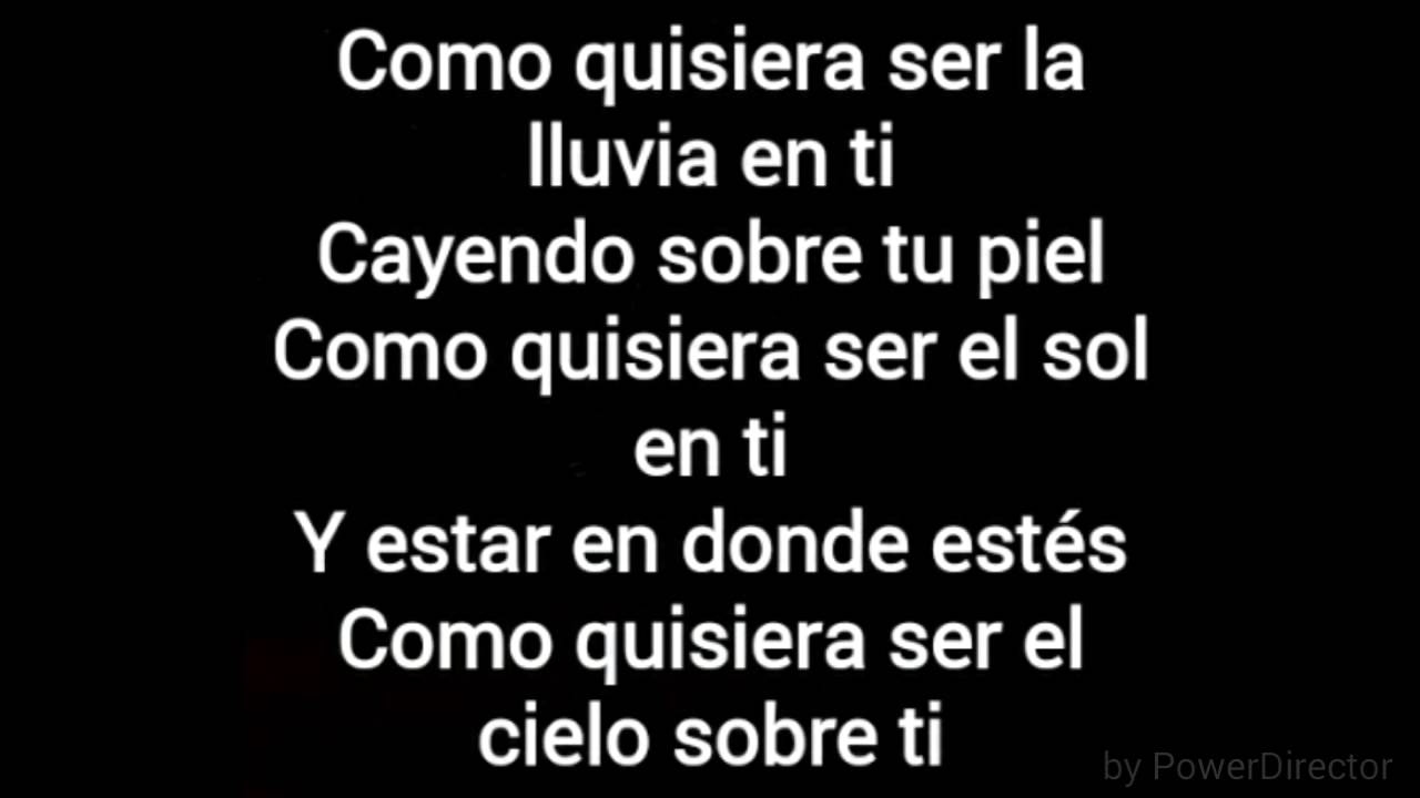 RBD - Quisiera Ser (with lyrics)