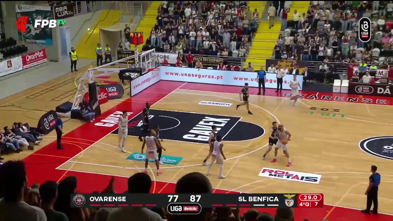 Ovarense GAVEX - SL Benfica Liga BetclicLiga Betclic Meias finais 3
