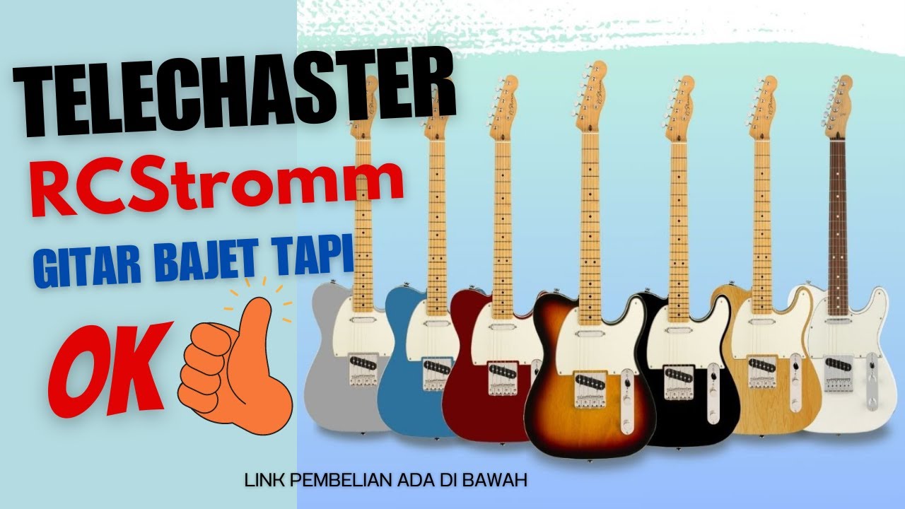 TELECHASTER BRAND RCStromm INI BOLEH BELI
