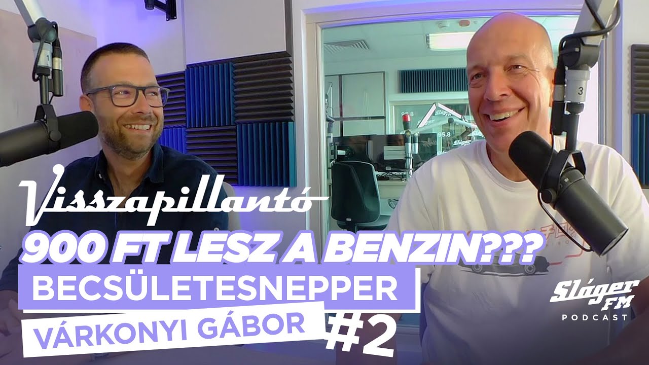 Nem lehet majd saját autónk? Becsületesnepper & Várkonyi Gábor ismét a Visszapillantóban | Sláger FM