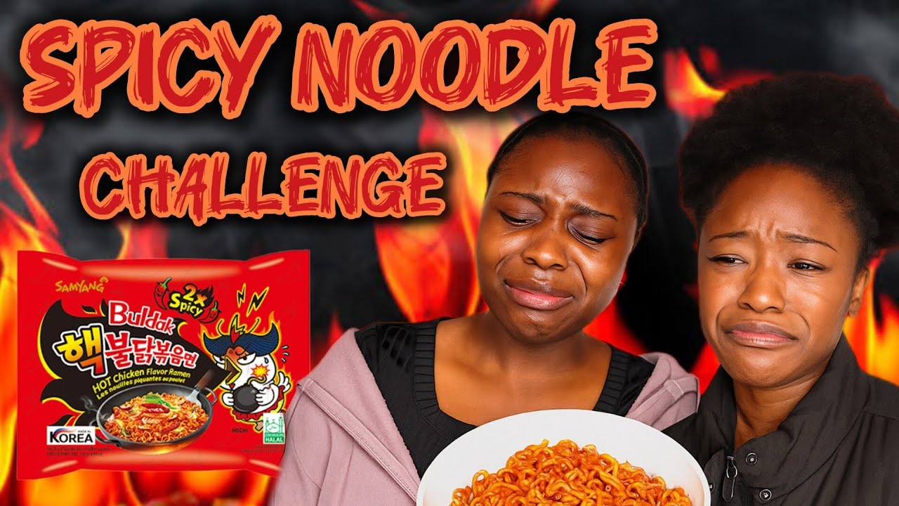 Bestie vs. Spiciest Noodles EVER! (We Regretted This) 😂🌶️