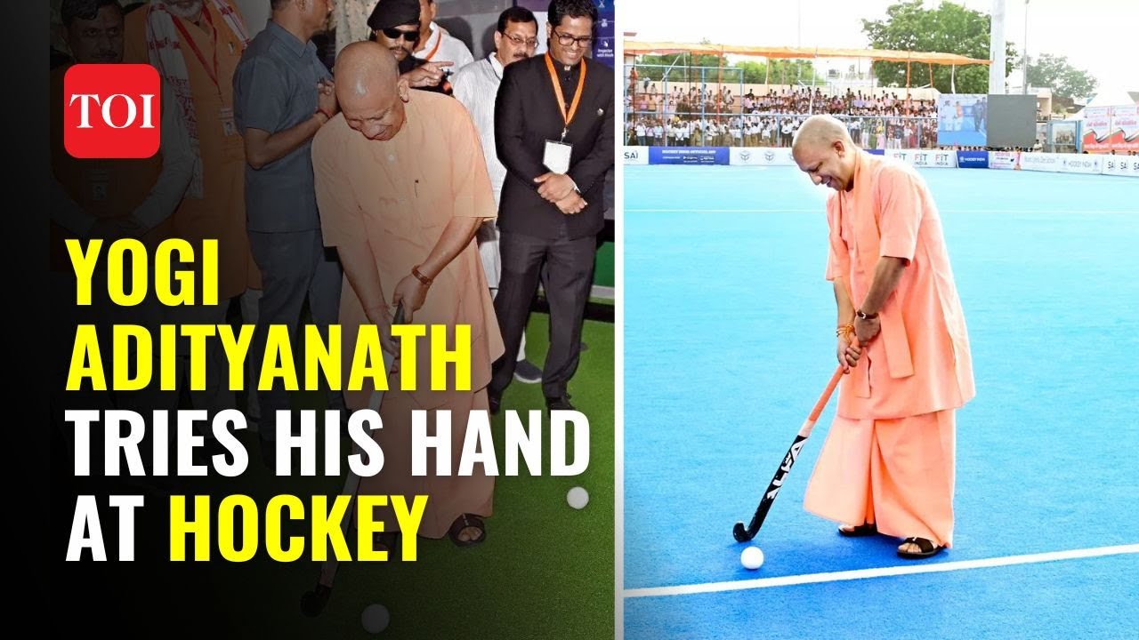 Uttar Pradesh CM Yogi Adityanath showcases his sporting side!