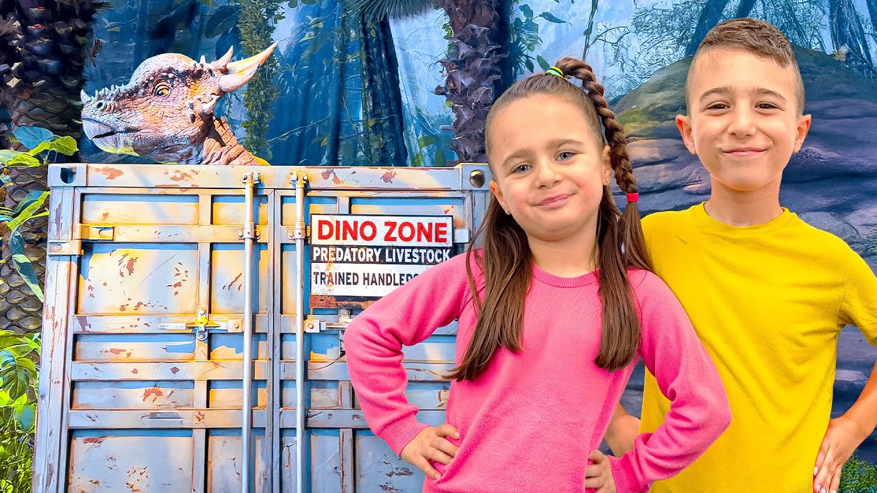 Matteo and Gabriella Go On a Dinosaur Adventure 