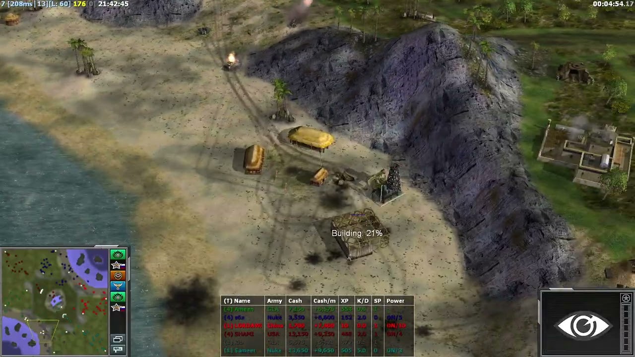 C&C Generals: The End Of Days - مشاهدة مبارة مع تعليق 