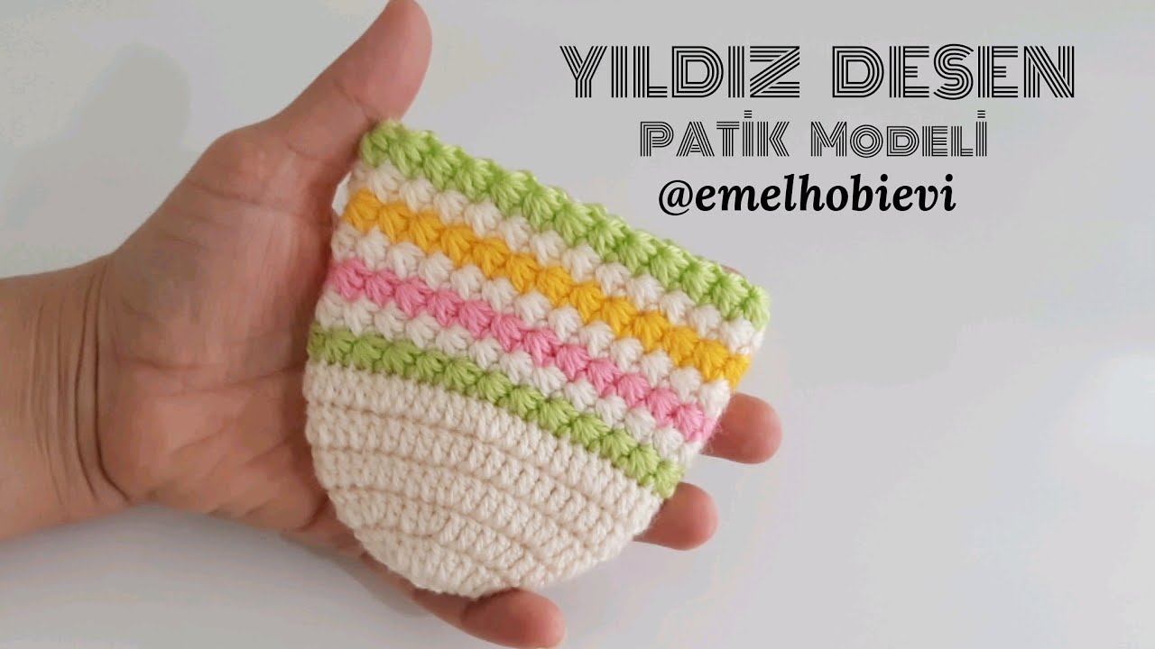 Yıldız Desen Patik Modeli