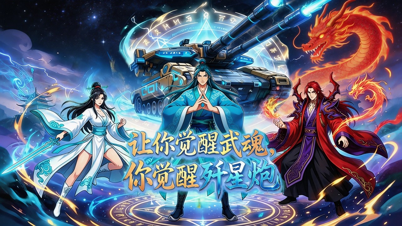 【全集】《讓你覺醒武魂，你覺醒殲星炮》｜全族嘲笑的廢柴，覺醒的不是武魂是坦克？一炮轟碎所有輕蔑 #廢柴逆襲 #漫劇推薦 #玄幻漫劇