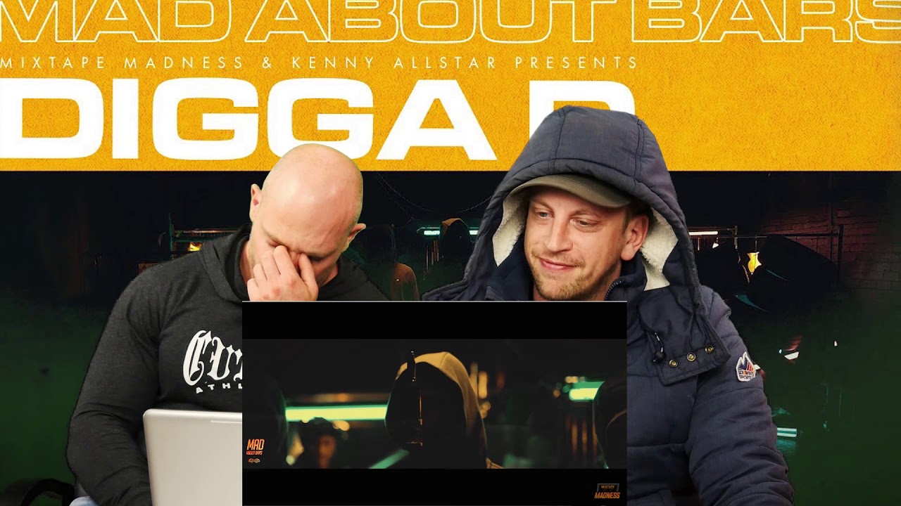 Discovering UK Drill! Digga D - Mad About Bars REACTION!!!