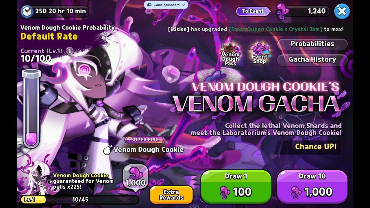 NEW Venom Dough Gacha !!