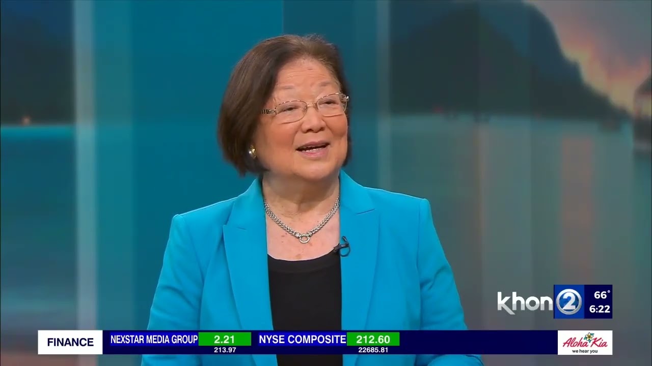 Senator Hirono Discusses Trump's Out of Control Regime on KHON