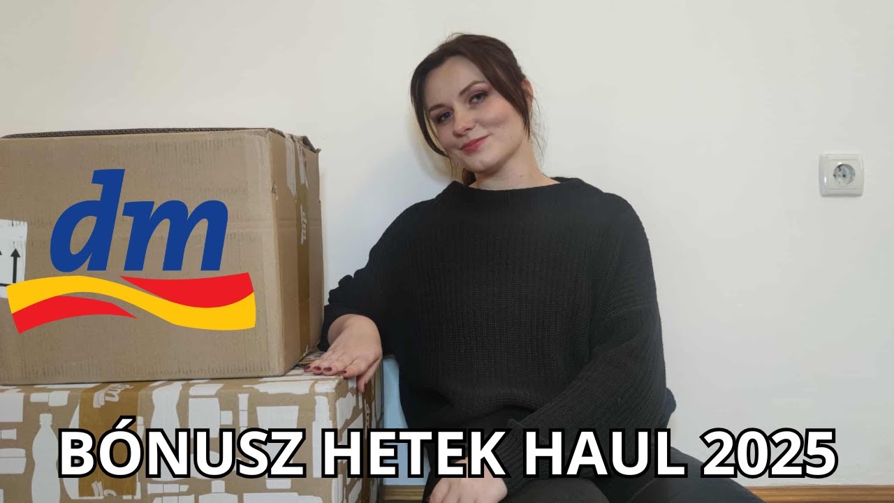 ÚJRAVEVŐS TERMÉKEK A DM-BŐL - BÓNUSZ HETEK HAUL 2025
