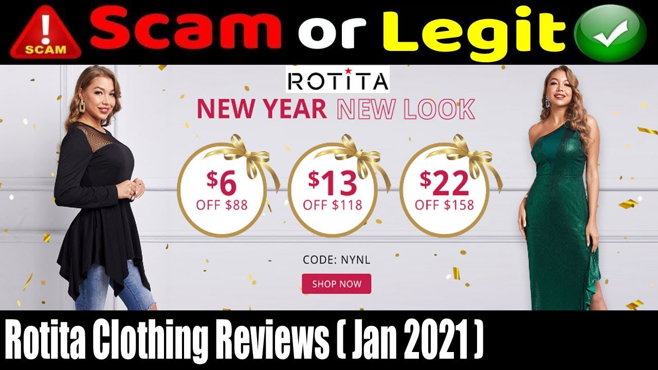 Rotita Clothing Reviews {January 2021} Real Or Fake Site | Watch this Video Now!