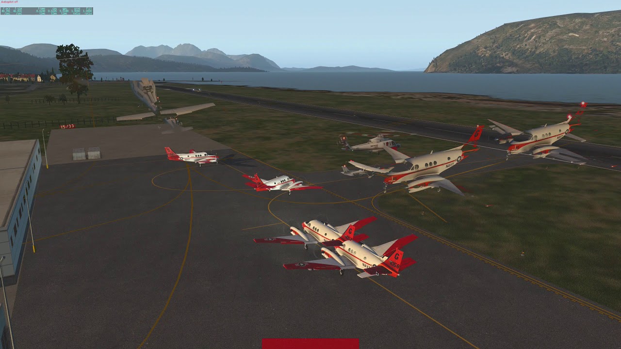 X Plane 11 - AI traffic fails at S&oslash;rkjosen Airport (ENSR)
