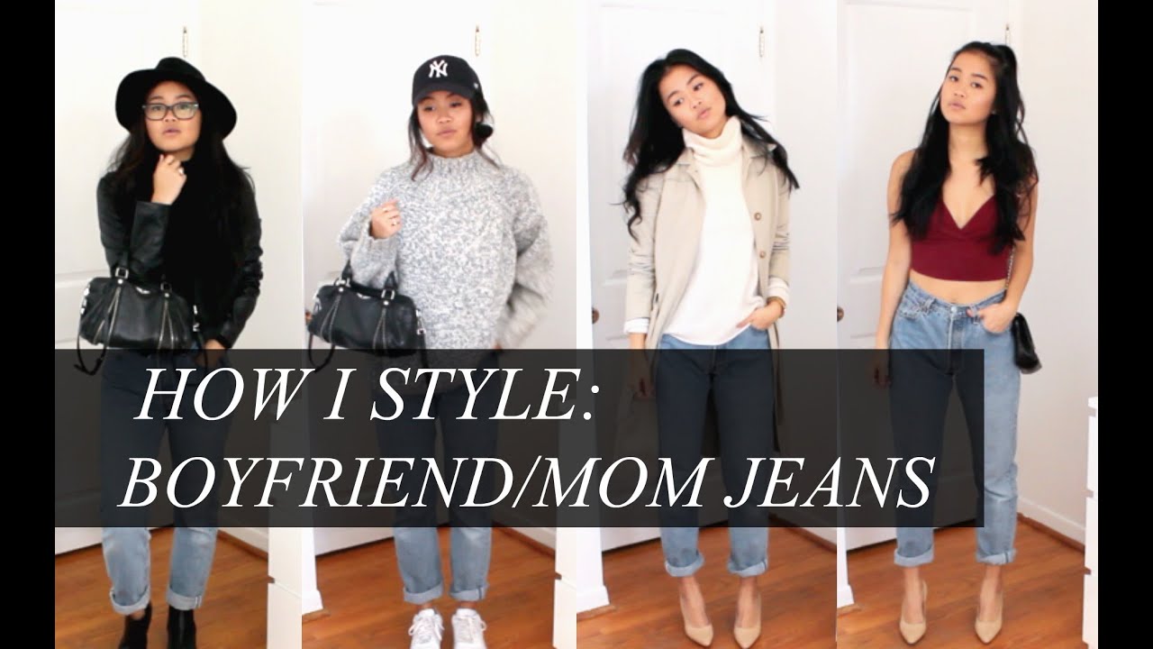 HOW I STYLE: Boyfriend/Mom Jeans (casual & dressy for fall) | rachspeed