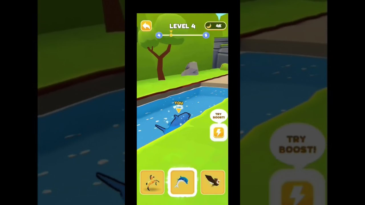 Animal Shifting Game New hyper casual games #shorts #gaming #trending