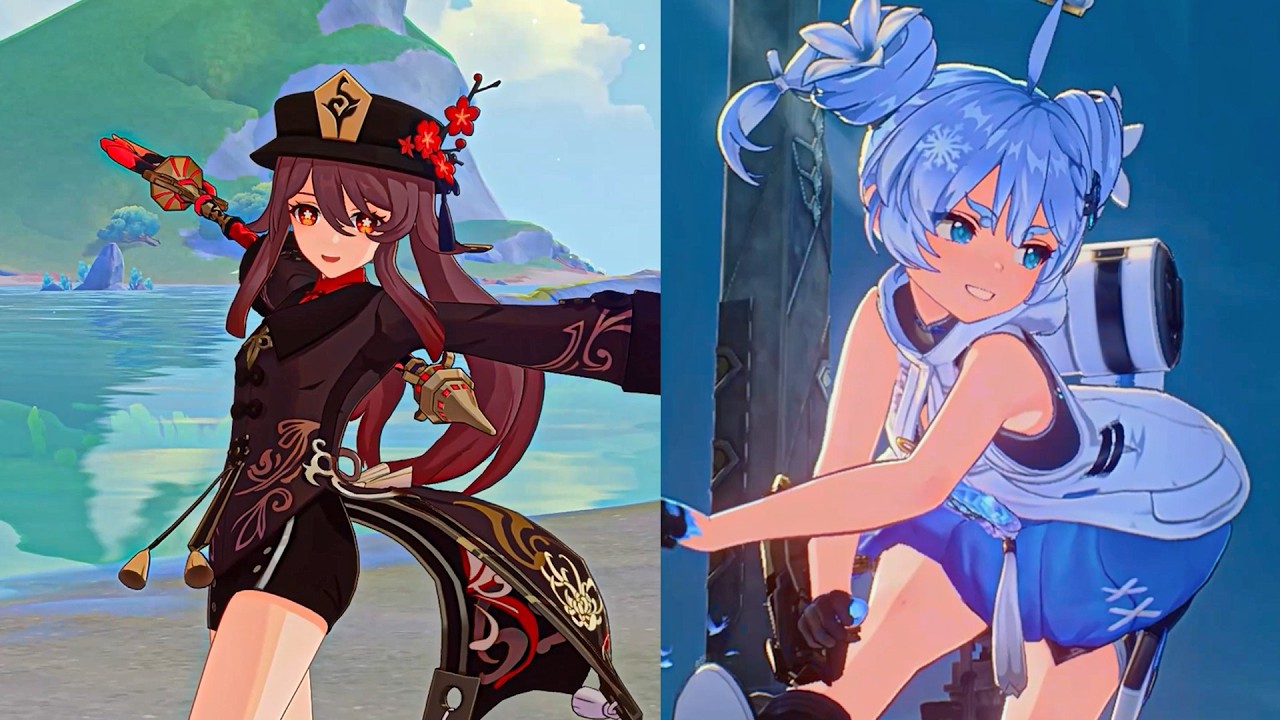 Character Combat Animation And Expressions Comparison