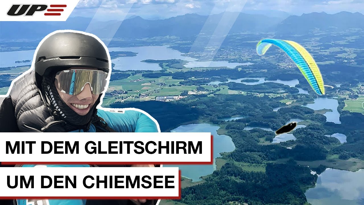 XC Paragliding um den Chiemsee mit dem Trango X | 77km FAI