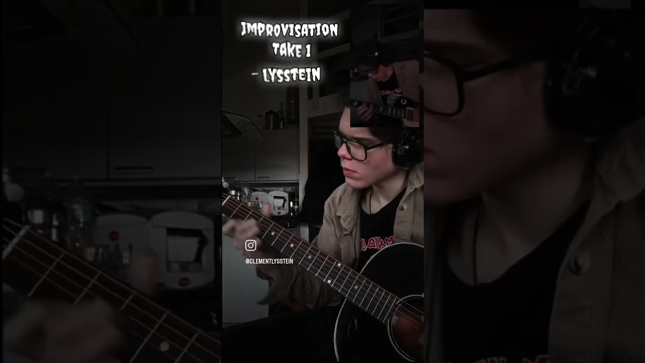 First of fully improvised music series of my musical idea on the moment I play them ! #guitar |!];-∆