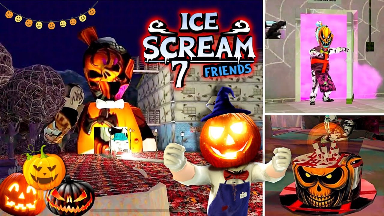 Ice Scream 7 Halloween ￼Mod | Horror Mod apk