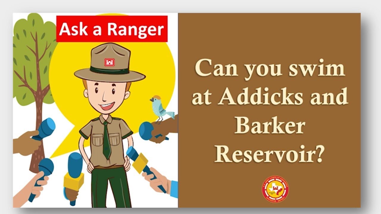 Ask A Ranger: Can I swim at Addicks and Barker Reservoir?