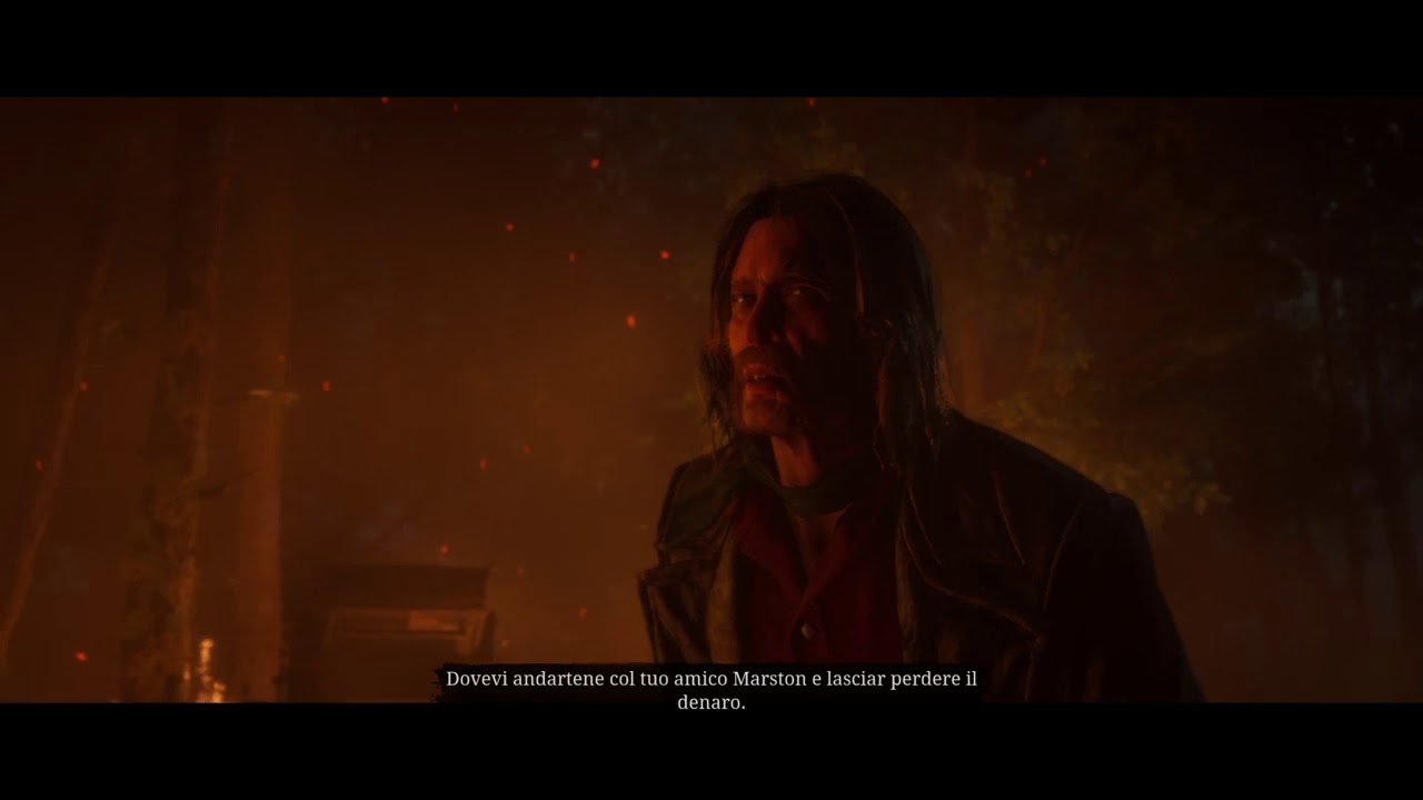 Red Dead Redemption 2, Finale Arthur torna aprendere i soldi nella caverna.